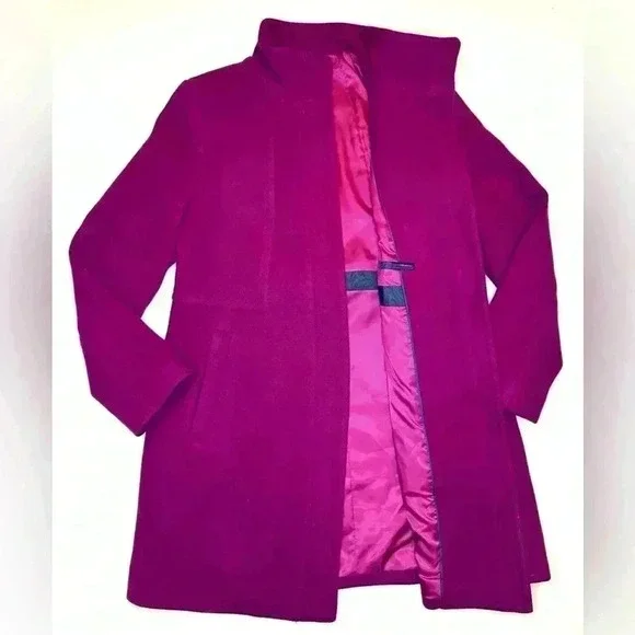 Talbots Women’s ITALIAN WOOL COAT Size- 8 - Picture 8 of 10